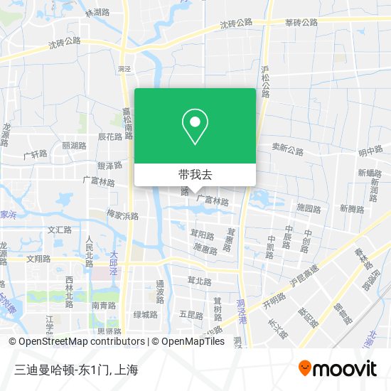 三迪曼哈顿-东1门地图