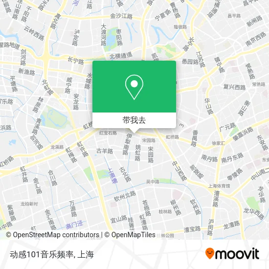 动感101音乐频率地图