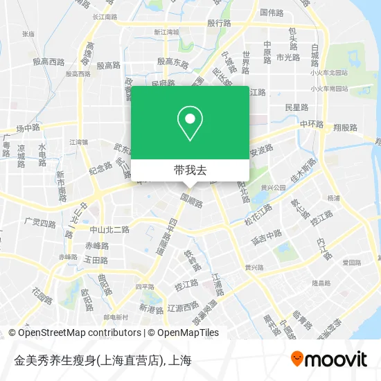 金美秀养生瘦身(上海直营店)地图