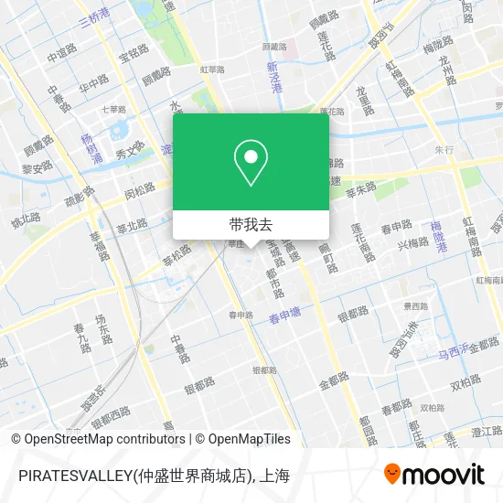 PIRATESVALLEY(仲盛世界商城店)地图