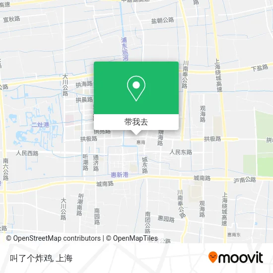 叫了个炸鸡地图