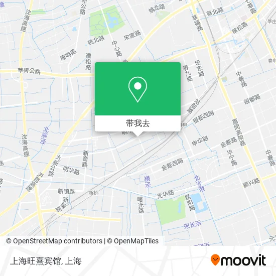 上海旺熹宾馆地图