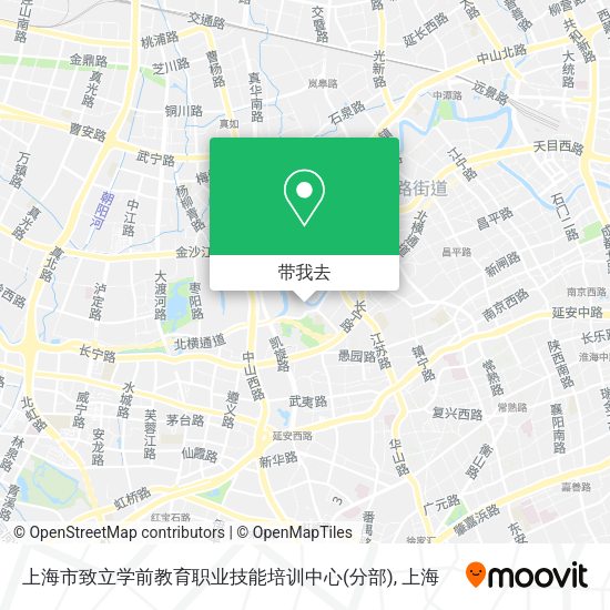 上海市致立学前教育职业技能培训中心(分部)地图