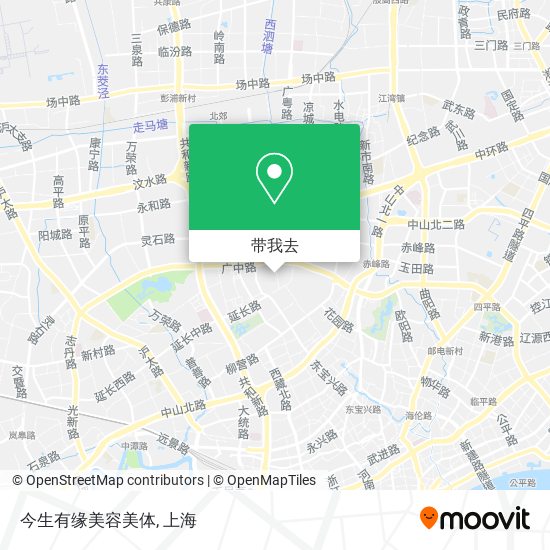今生有缘美容美体地图
