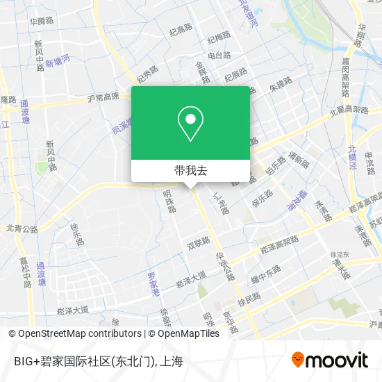 BIG+碧家国际社区(东北门)地图