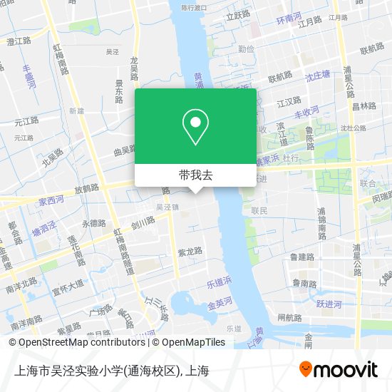 上海市吴泾实验小学(通海校区)地图