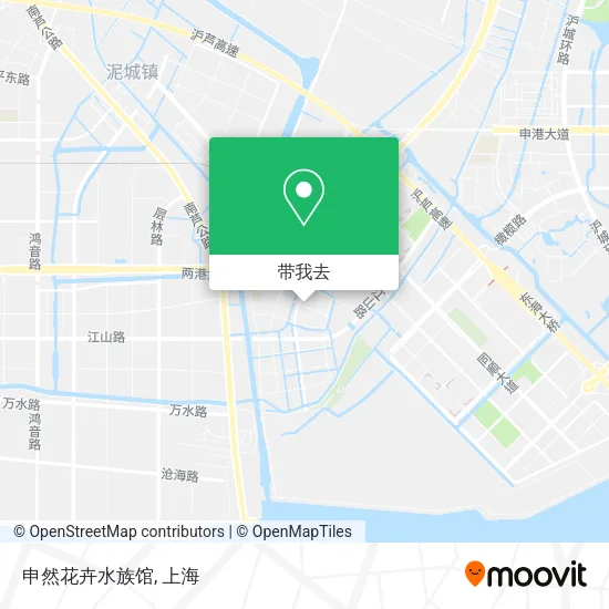 申然花卉水族馆地图