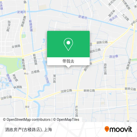泗政房产(古楼路店)地图