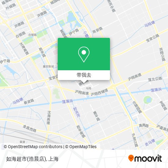 如海超市(浩晨店)地图