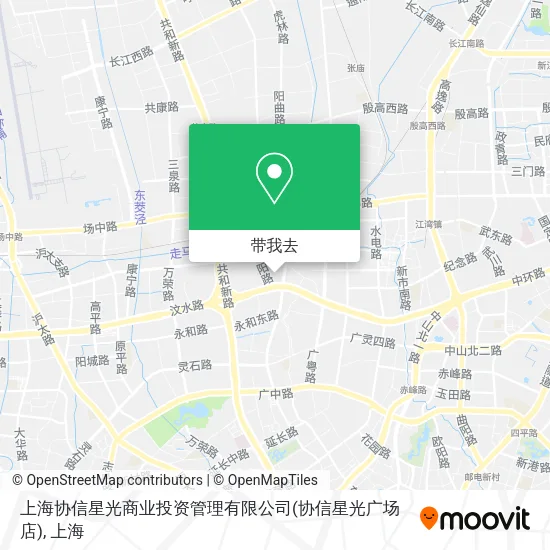 上海协信星光商业投资管理有限公司(协信星光广场店)地图