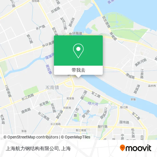 上海航力钢结构有限公司地图