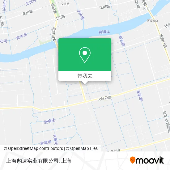 上海豹速实业有限公司地图