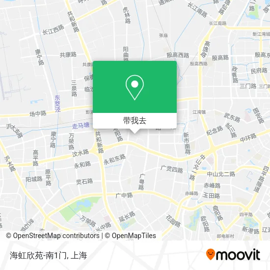 海虹欣苑-南1门地图