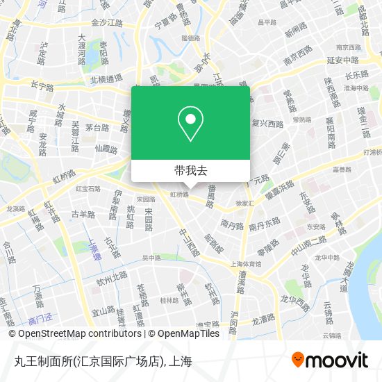 丸王制面所(汇京国际广场店)地图