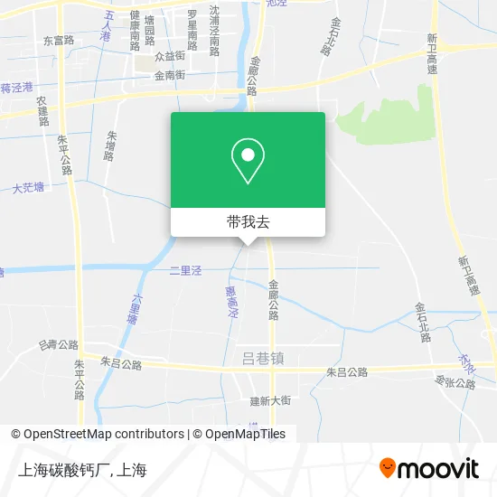 上海碳酸钙厂地图