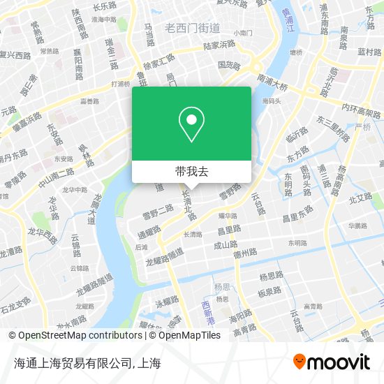 海通上海贸易有限公司地图