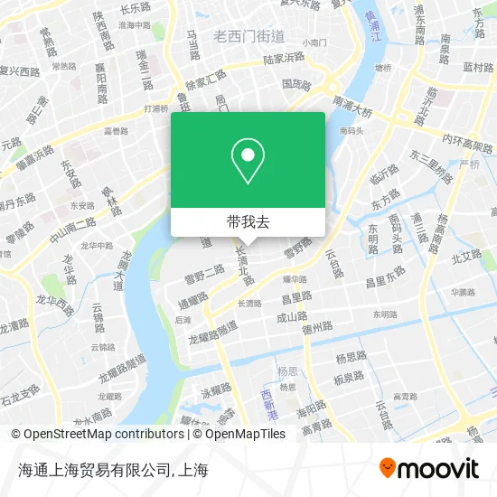 海通上海贸易有限公司地图