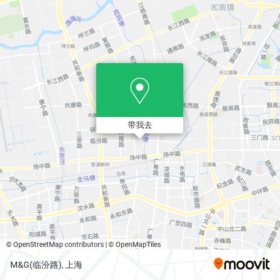 M&G(临汾路)地图
