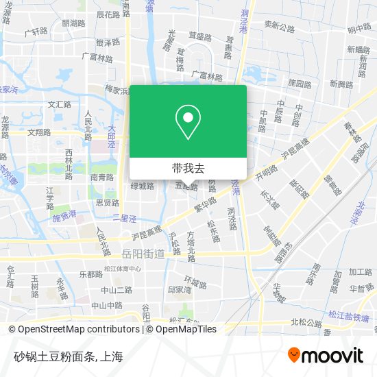 砂锅土豆粉面条地图