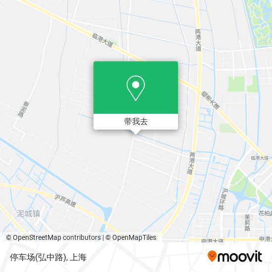 停车场(弘中路)地图