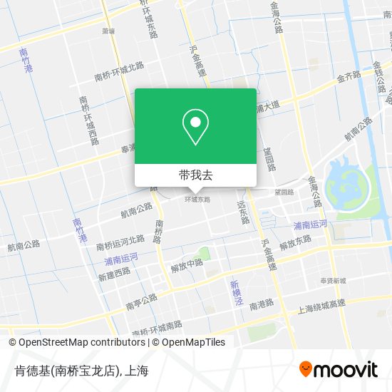 肯德基(南桥宝龙店)地图