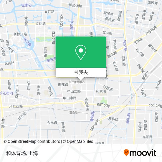 和体育场地图