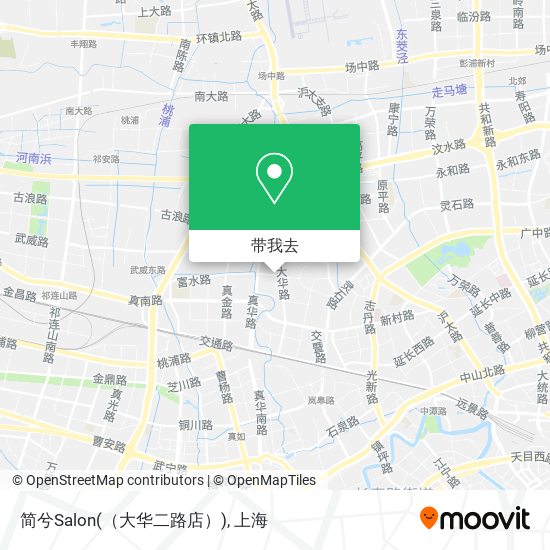 简兮Salon(（大华二路店）)地图