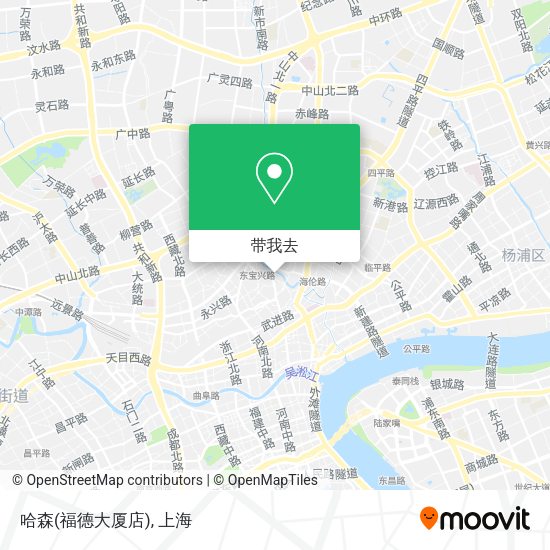哈森(福德大厦店)地图