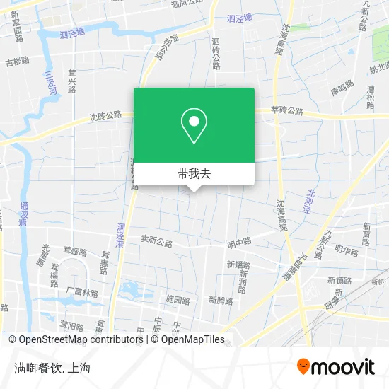 满啣餐饮地图