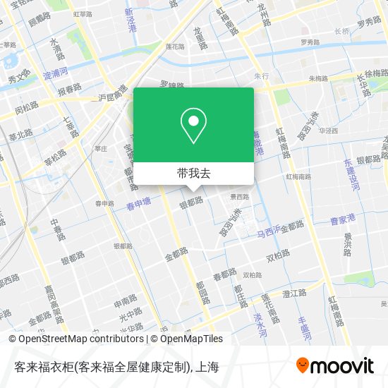 客来福衣柜(客来福全屋健康定制)地图