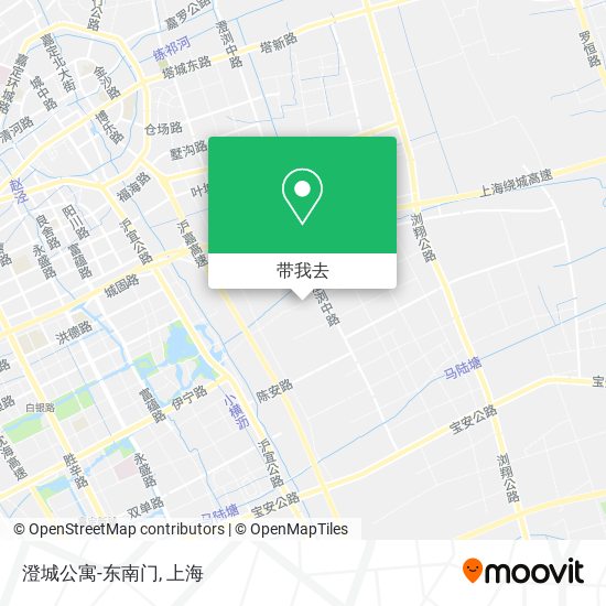 澄城公寓-东南门地图