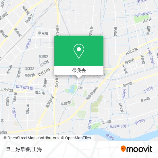 早上好早餐地图