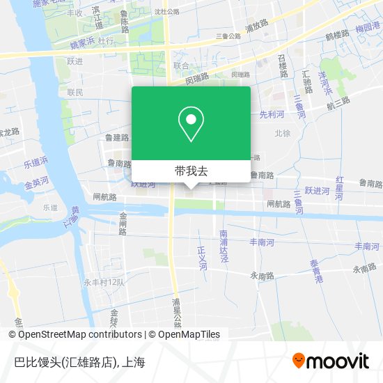 巴比馒头(汇雄路店)地图