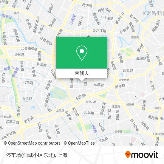 停车场(仙城小区东北)地图