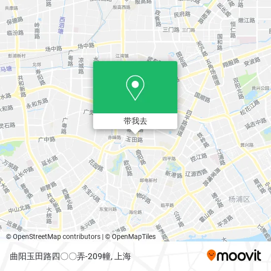 曲阳玉田路四〇〇弄-209幢地图