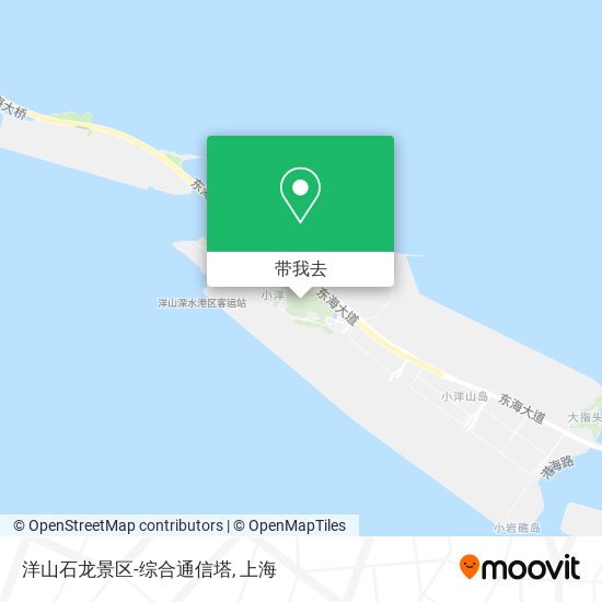 洋山石龙景区-综合通信塔地图