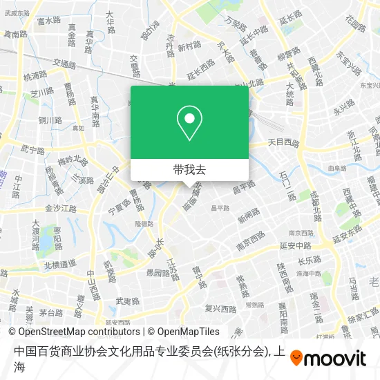 中国百货商业协会文化用品专业委员会(纸张分会)地图