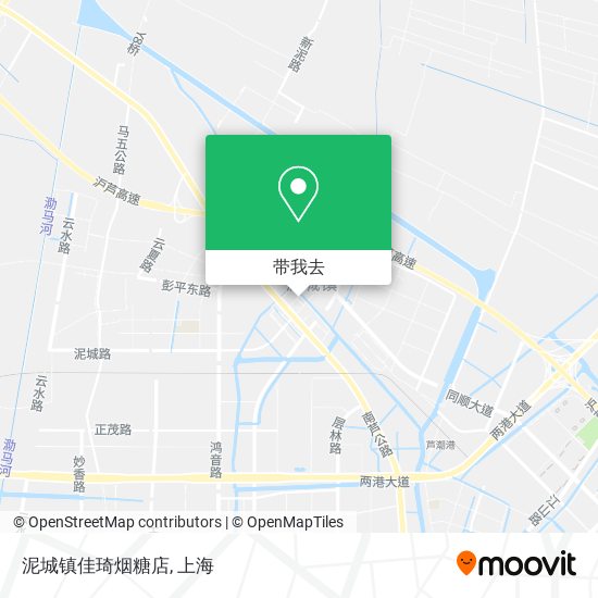 泥城镇佳琦烟糖店地图