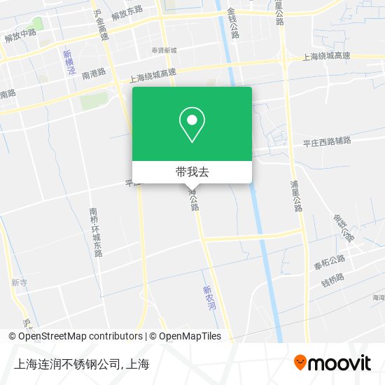 上海连润不锈钢公司地图