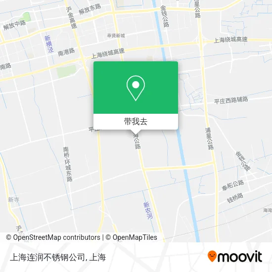 上海连润不锈钢公司地图