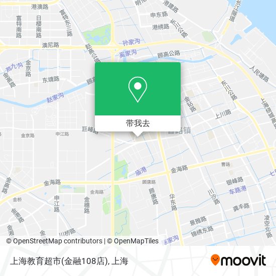 上海教育超市(金融108店)地图