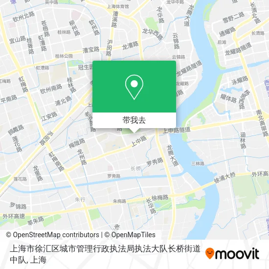 上海市徐汇区城市管理行政执法局执法大队长桥街道中队地图