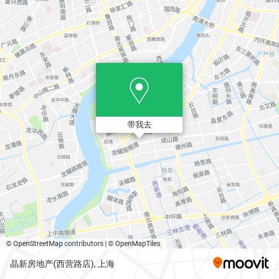 晶新房地产(西营路店)地图