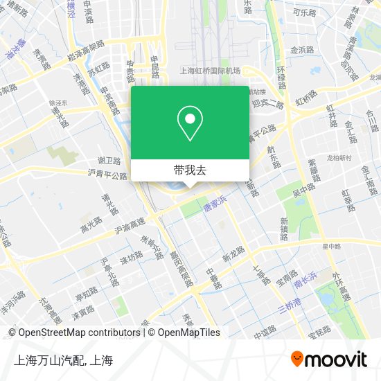 上海万山汽配地图
