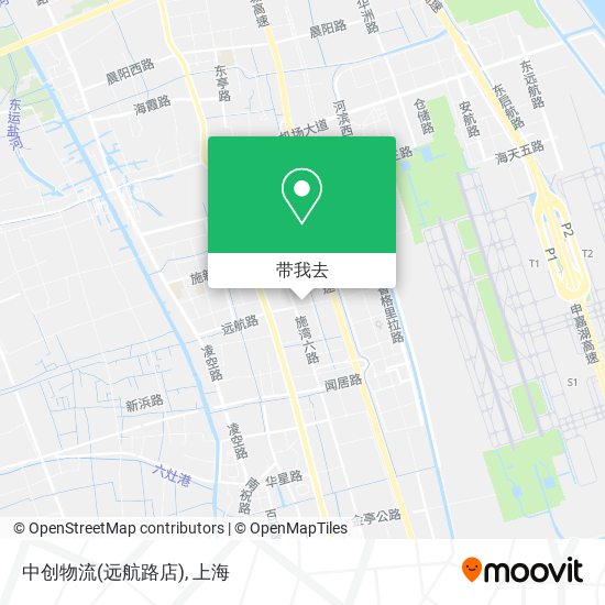 中创物流(远航路店)地图