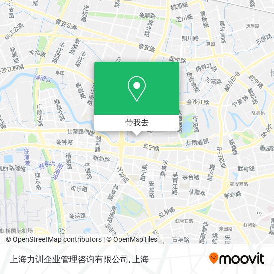 上海力训企业管理咨询有限公司地图
