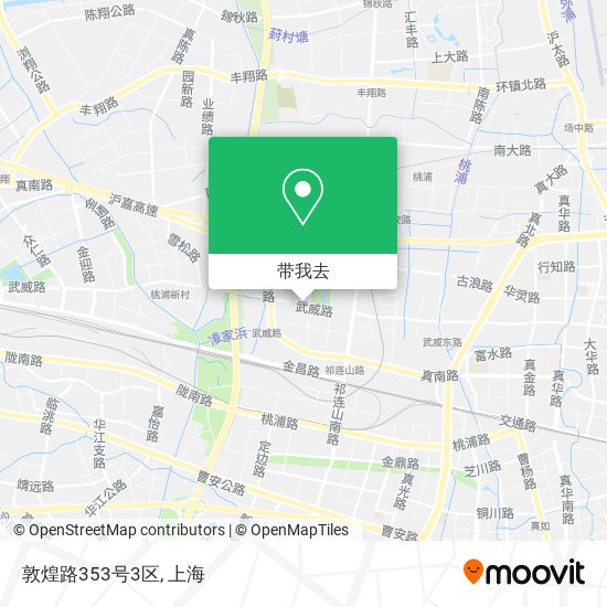 敦煌路353号3区地图