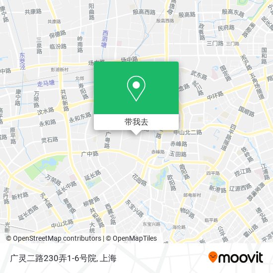 广灵二路230弄1-6号院地图
