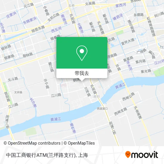中国工商银行ATM(兰坪路支行)地图