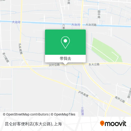 昆仑好客便利店(东大公路)地图